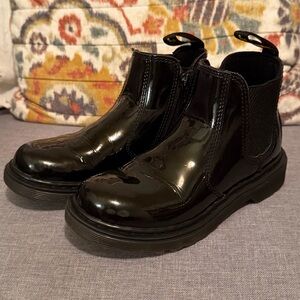 Dr. Martens Patent Leather Chelsea Boots